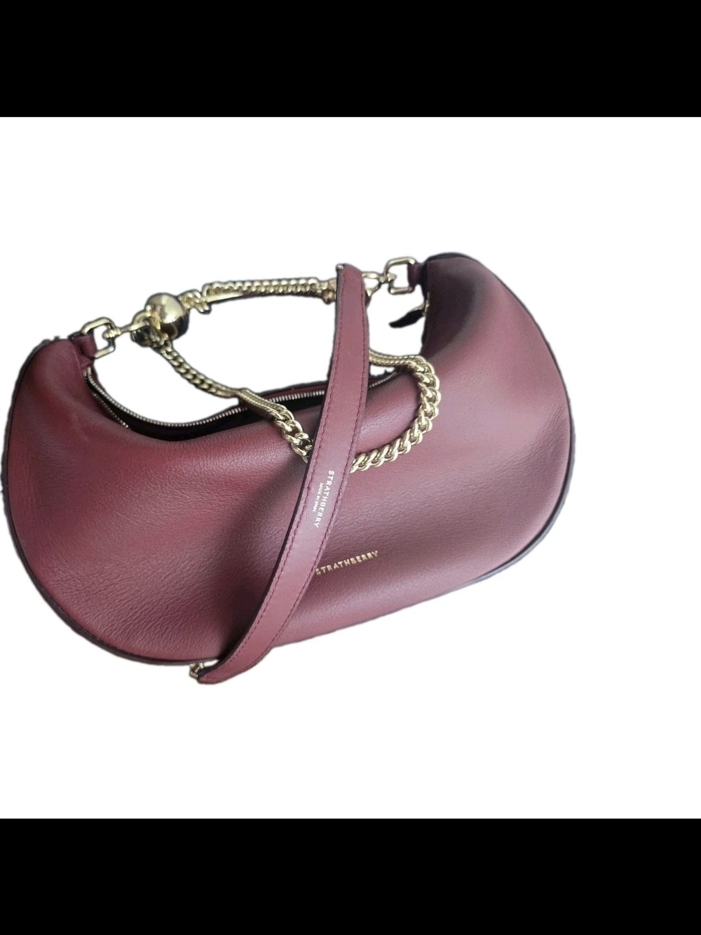 Strathberry Crescent Moon Oxblood